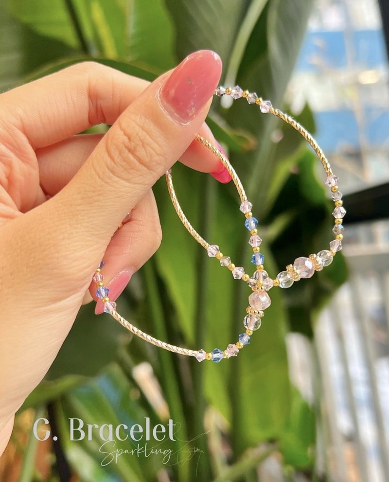 G. Bracelet 香槟气泡橡筋手环 - 手链/手环 - 其他材质 多色