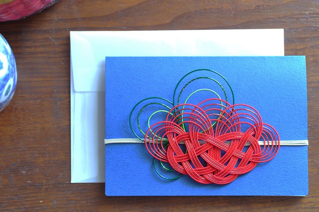 Greeting card - Hana - 1 - 卡片/明信片 - 纸 红色