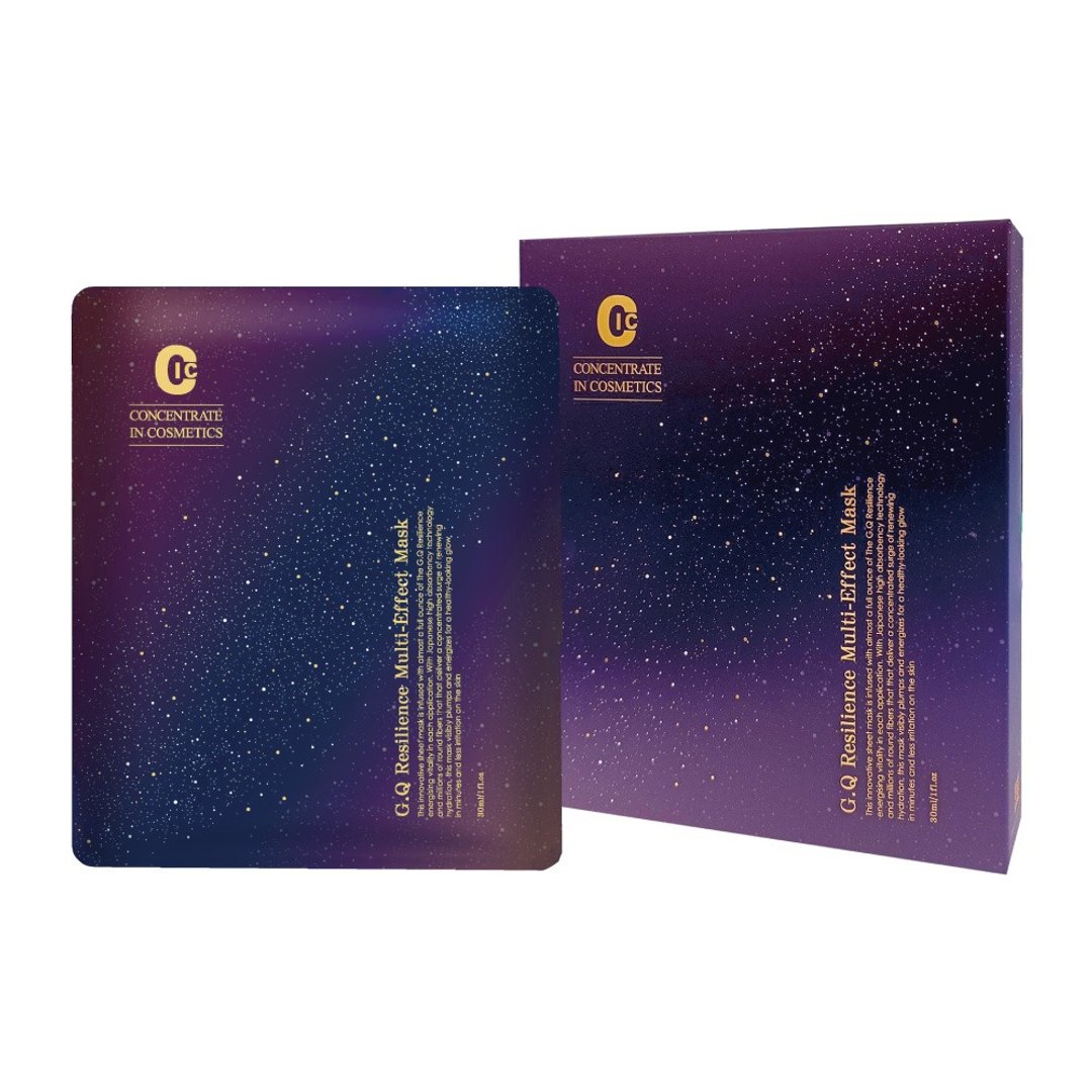 G.Q赋活弹力面膜 5入/盒 l 蓝铜、黎麦胜肽 - 面膜/冻膜 - 浓缩/萃取物 