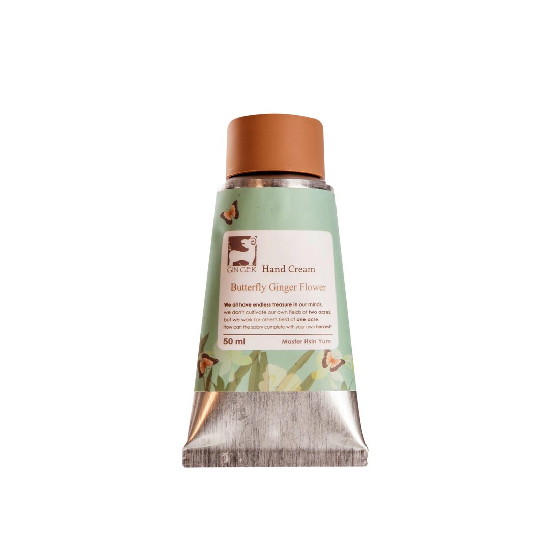 【GIN-GER】蝴蝶白姜花护手霜 50ml - 手足保养 - 浓缩/萃取物 