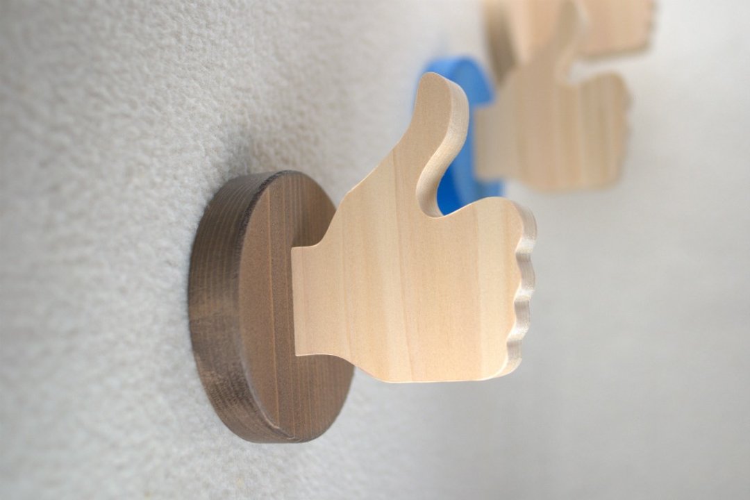 Good luck! Hanger hook Wall hanger - 墙贴/壁贴 - 木头 咖啡色