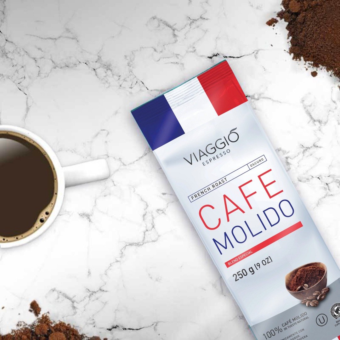 【西班牙法式烘焙】Viaggio Espresso 法式烘焙咖啡 250g - 咖啡 - 浓缩/萃取物 多色