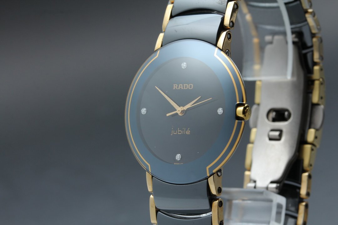 复古 RADO 男士石英腕表 RADO 129.0300.3 - 女表 - 不锈钢 