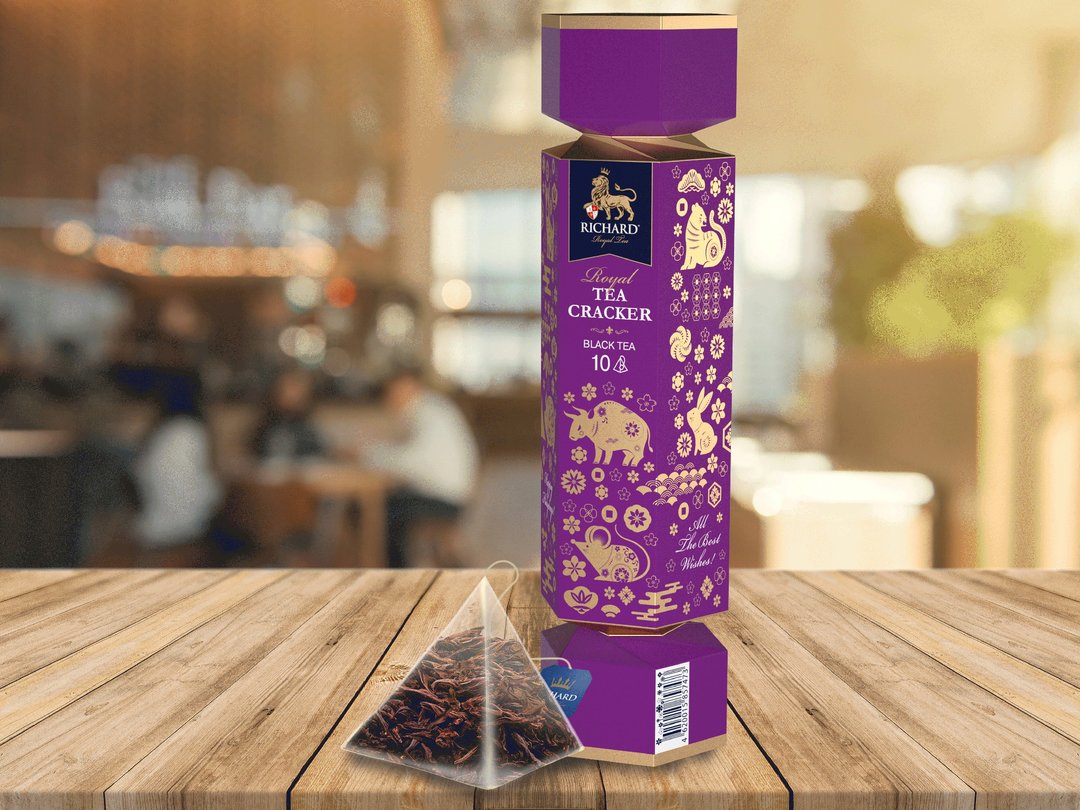 锡兰红茶10入立体茶包*新年快乐纪念-紫 - 茶 - 纸 紫色
