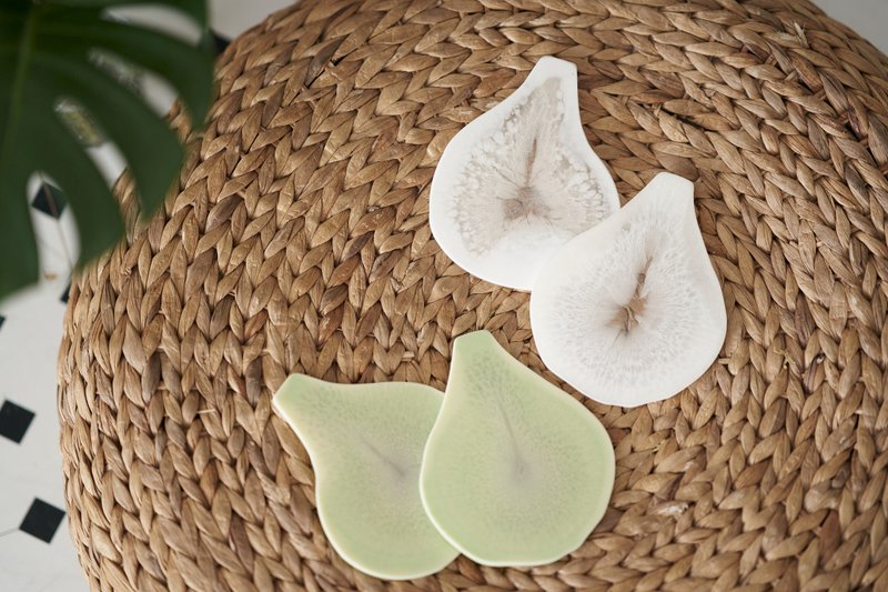 33Creations Resinart 树脂艺术 | 杯垫 | 植系列－酪梨 - 杯垫 - 树脂 白色