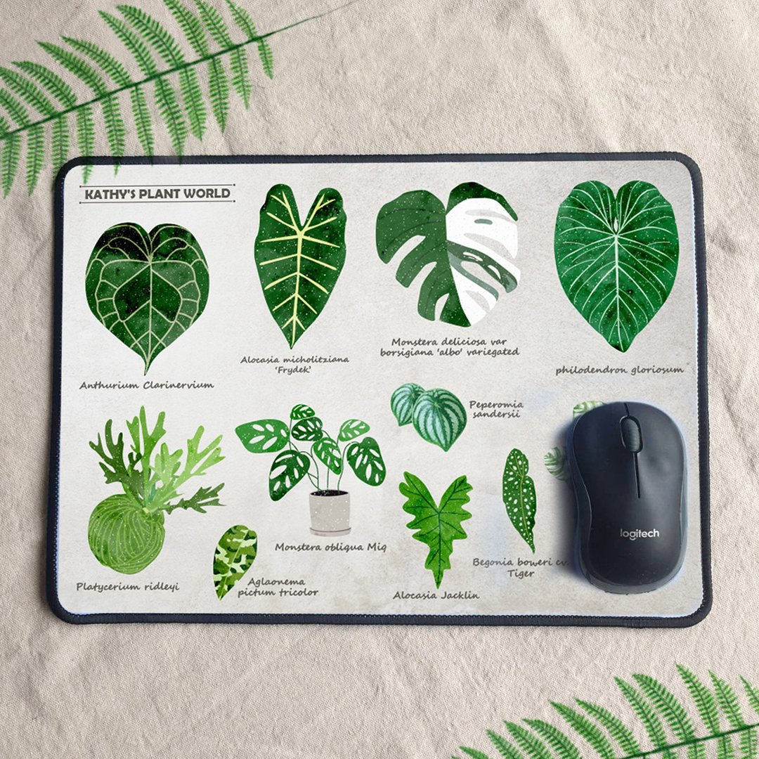 定制化 植物 鼠标垫 - 鼠标垫 - 其他材质 多色