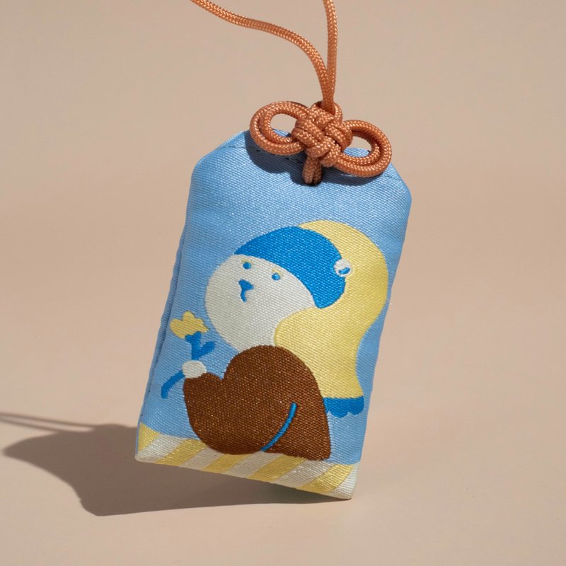 珍珠耳环的少女美貌御守 - 吊饰 - 其他材质 多色