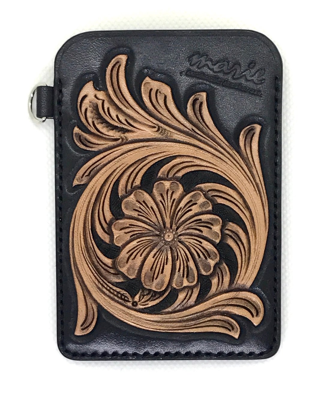 Leather pass case Card case - 证件套/卡套 - 真皮 黑色