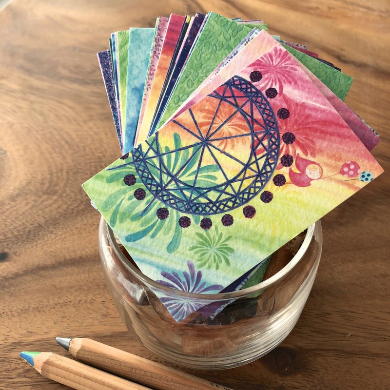 名片小卡组－历年画作精选 (32入) - 卡片/明信片 - 纸 多色