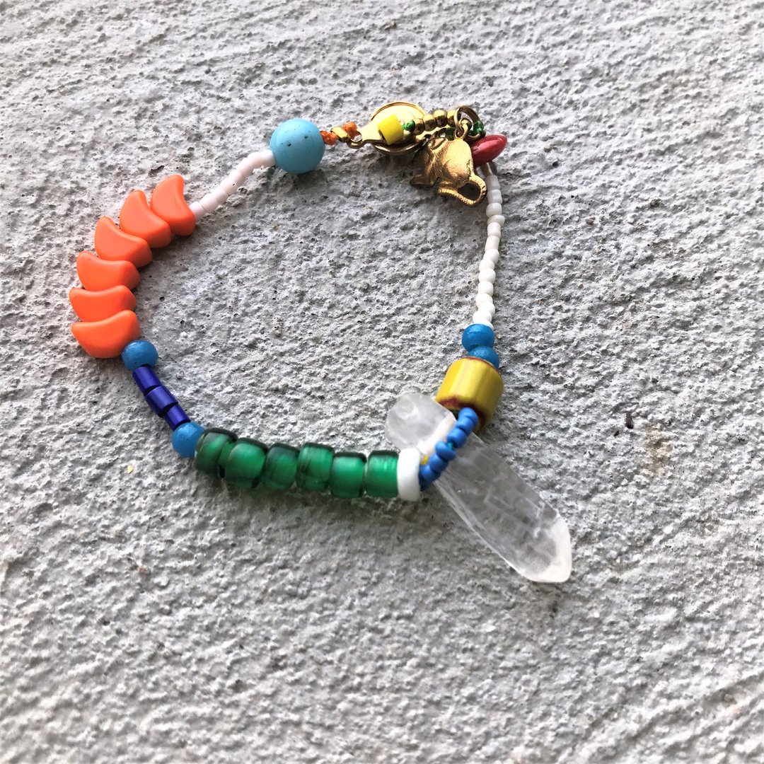 Cat and Mice • Beads beat Beads Bracelet - 017 - 手链/手环 - 其他材质 多色