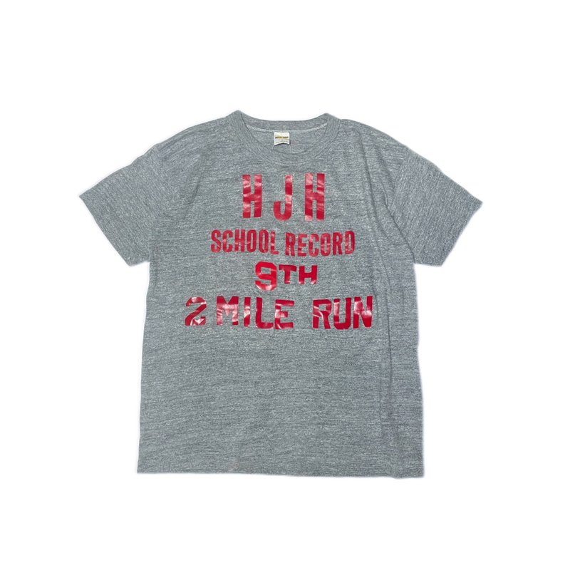 古着 70s Russell 四段式构图雪花T - 男装上衣/T 恤 - 棉．麻 灰色