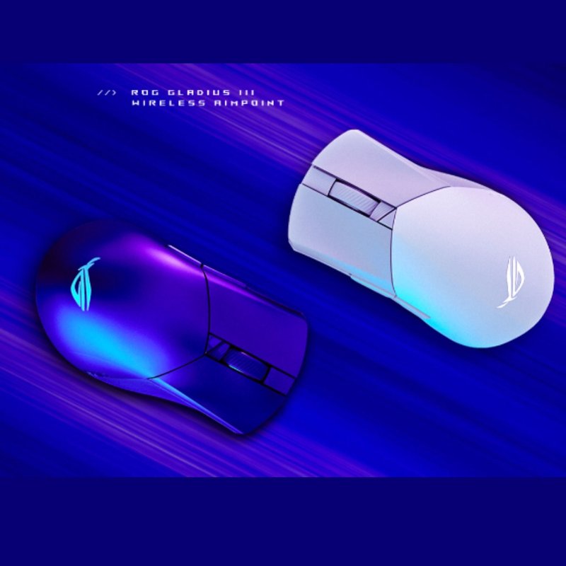 ASUS 华硕 ROG Gladius III Wireless AimPoint 无线鼠标 - 电脑配件 - 塑料 多色