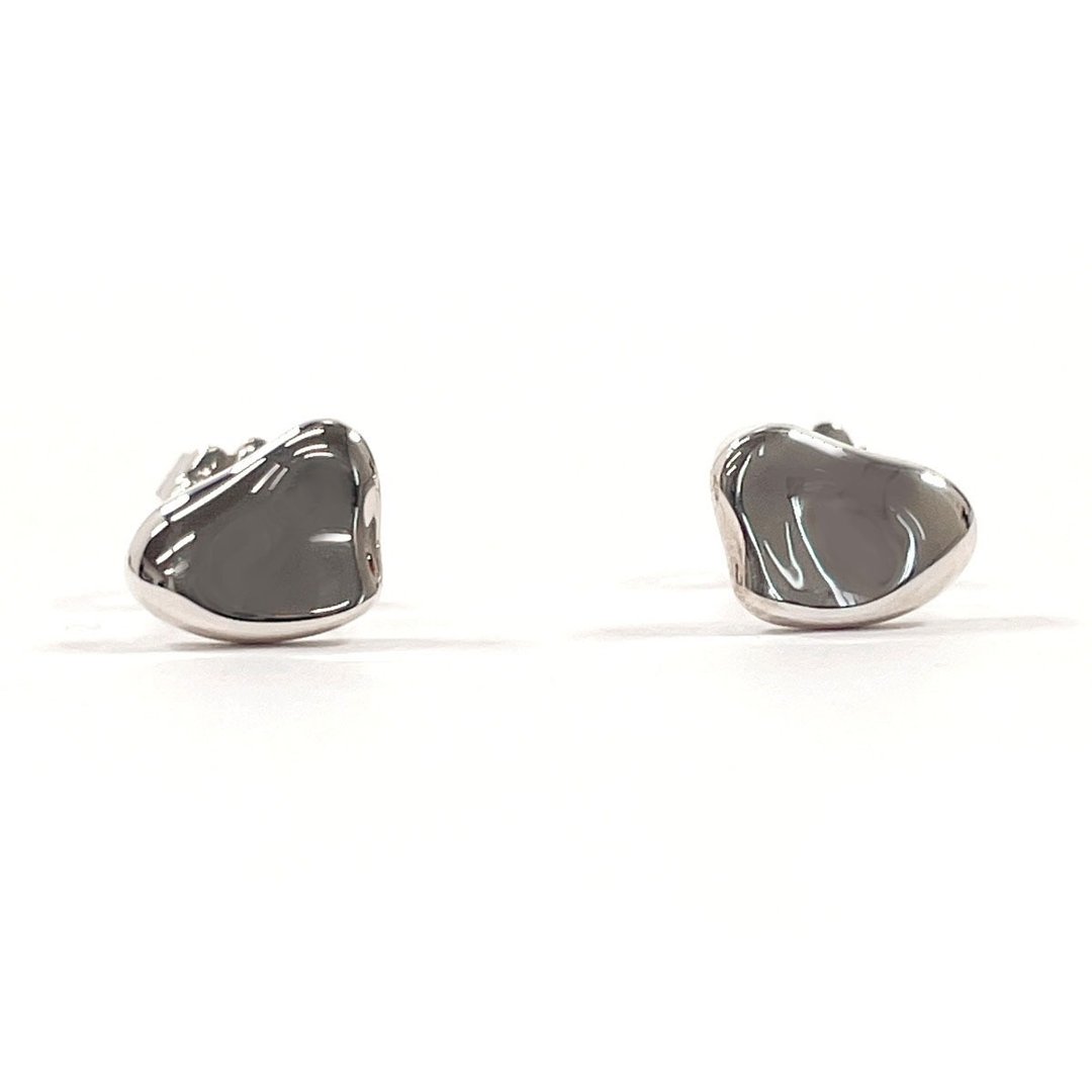 【日本直送 中古美品】蒂芙尼 TIFFANY&Co. 经典满心 艾尔莎·佩雷蒂 925银 复古饰品 - 耳环/耳夹 - 纯银 银色