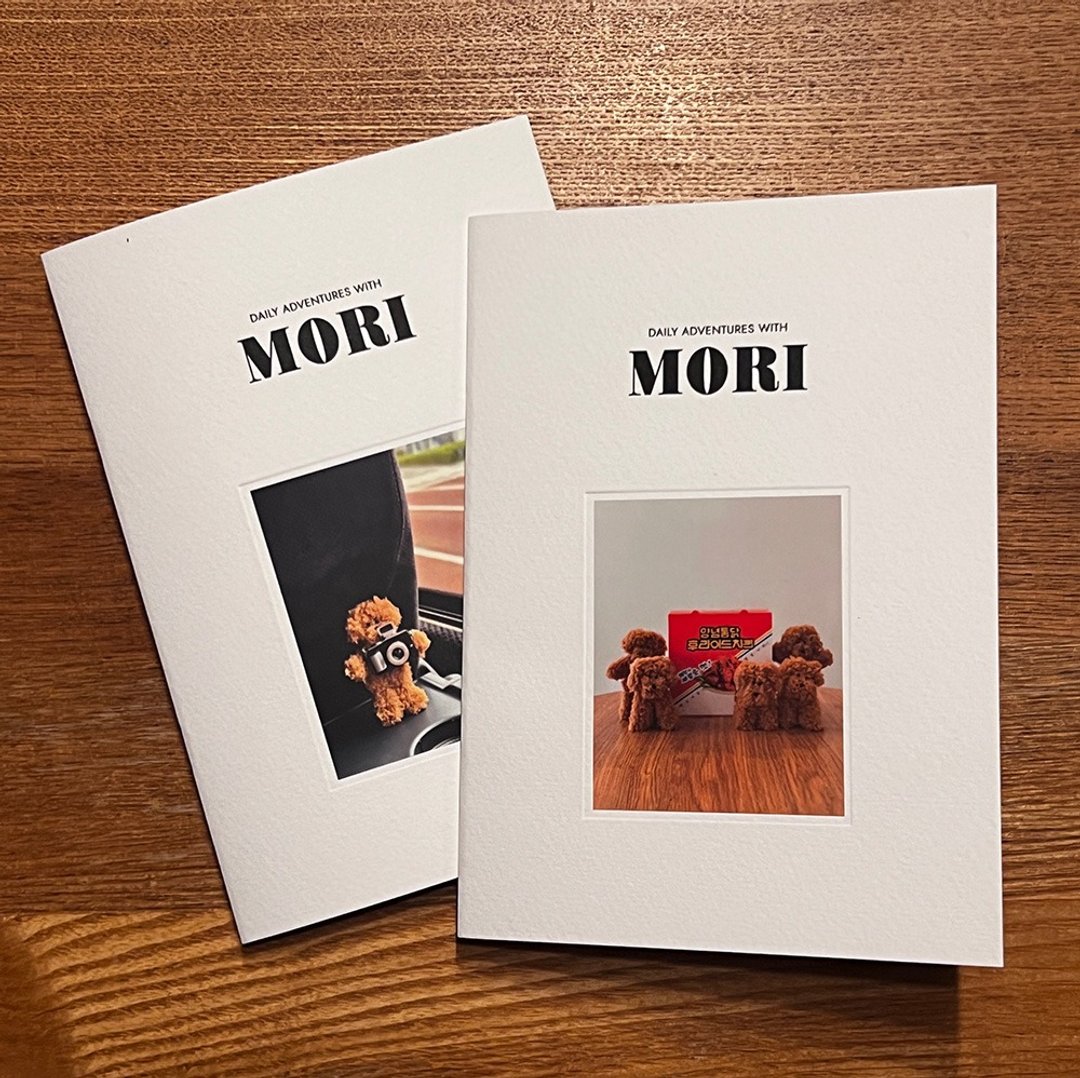 Mori的日常冒险摄影集 - 相簿/相册 - 纸 白色