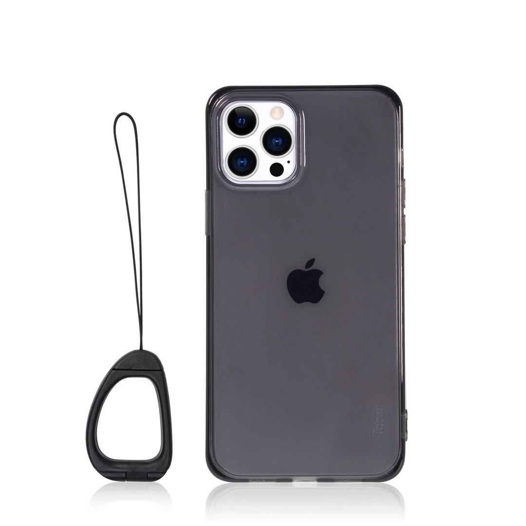 Torrii BONJelly iPhone 12 / iPhone 12 Pro 保护壳 (透明黑) - 手机壳/手机套 - 其他材质 黑色