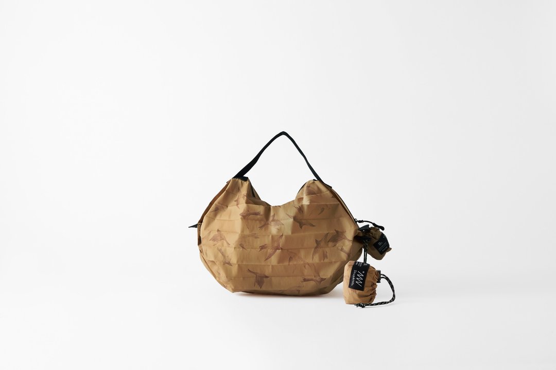 日本Shupatto Packable 折叠环保袋 8L - Flying Birds - 侧背包/斜挎包 - 尼龙 多色