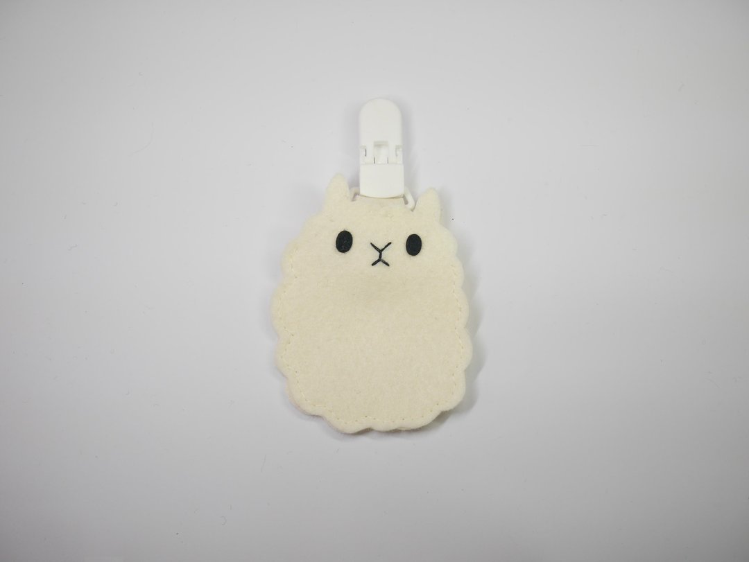 平安符袋 迷你红包袋_十二生肖 羊 - 平安符/符袋 - 聚酯纤维 白色