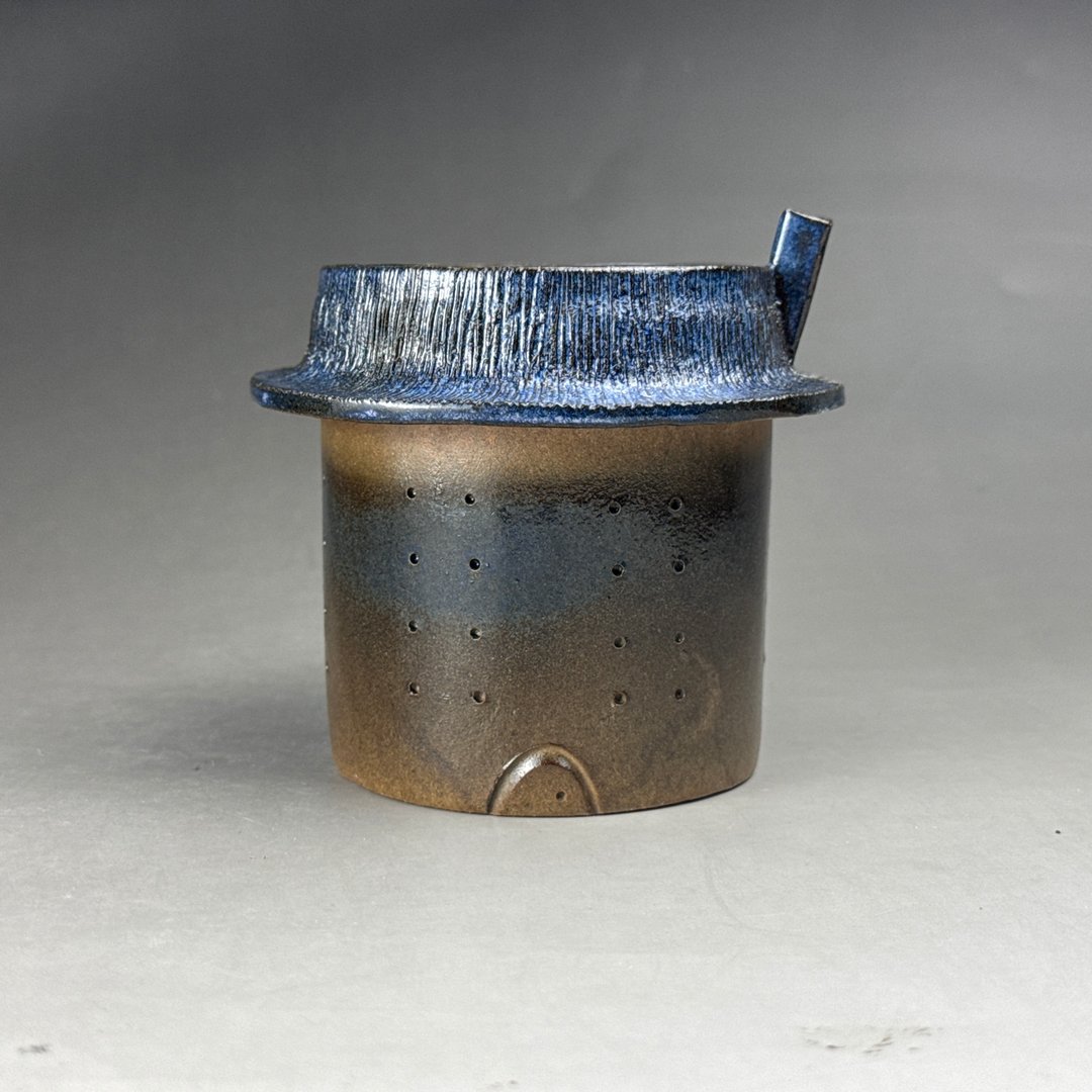 台湾良时美器【手作HandMade】香菇屋小品(玖) - 植栽/盆栽 - 陶 咖啡色