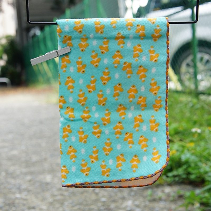 小东西}小丑鱼的爱_暖男的夏日随身毛巾 - 其他 - 棉．麻 