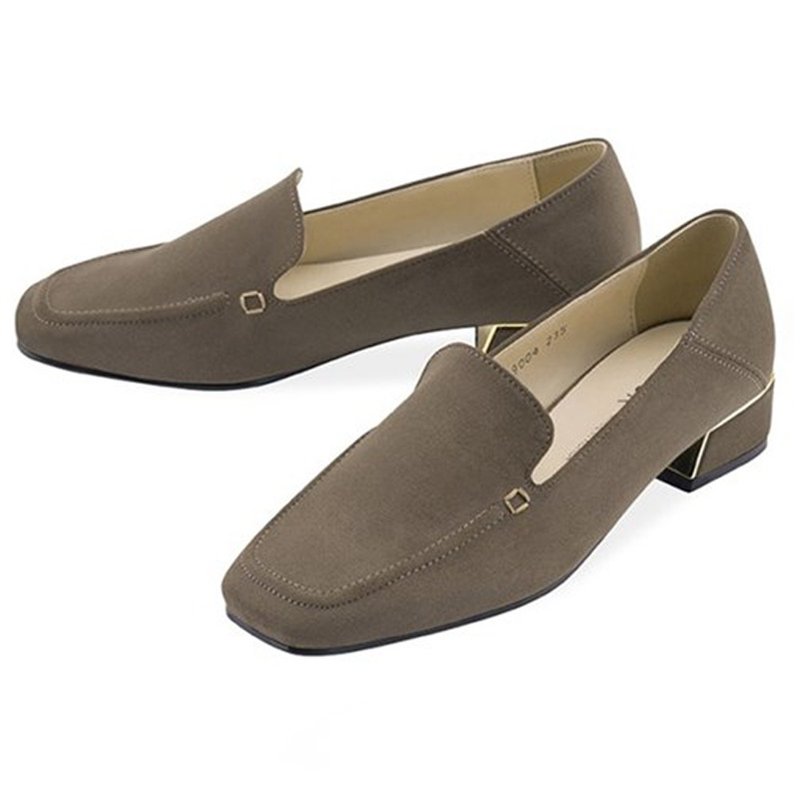 Pre-Order SPUR 简约乐福鞋 OF9004 DARK BEIGE - 女款牛津鞋/乐福鞋 - 其他材质 