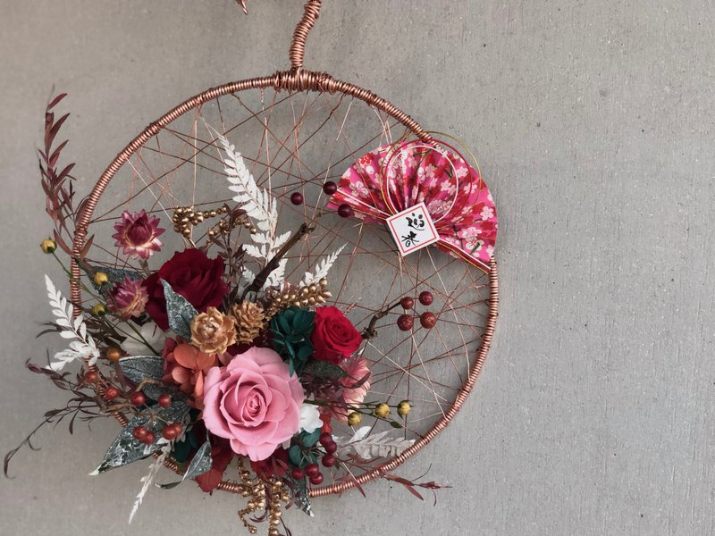 【金鼠迎新春】春节永生花壁饰花艺课程 - 植栽 - 植物．花 