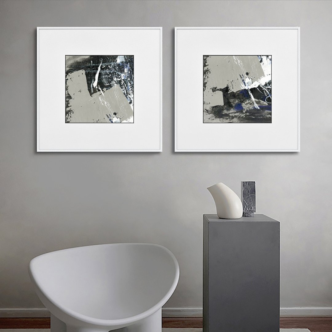 灰色默想 | 艺术微喷 | 挂画 |特色装裱 - 海报/装饰画/版画 - 木头 
