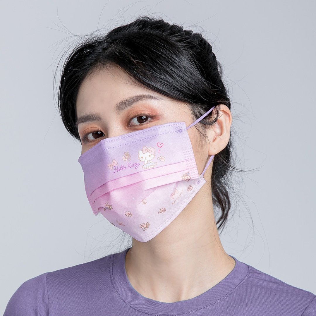 Sanrio Kitty 凯蒂猫口罩 一般医疗成人儿童口罩10入组 KT-BZ002 - 口罩 - 其他材质 