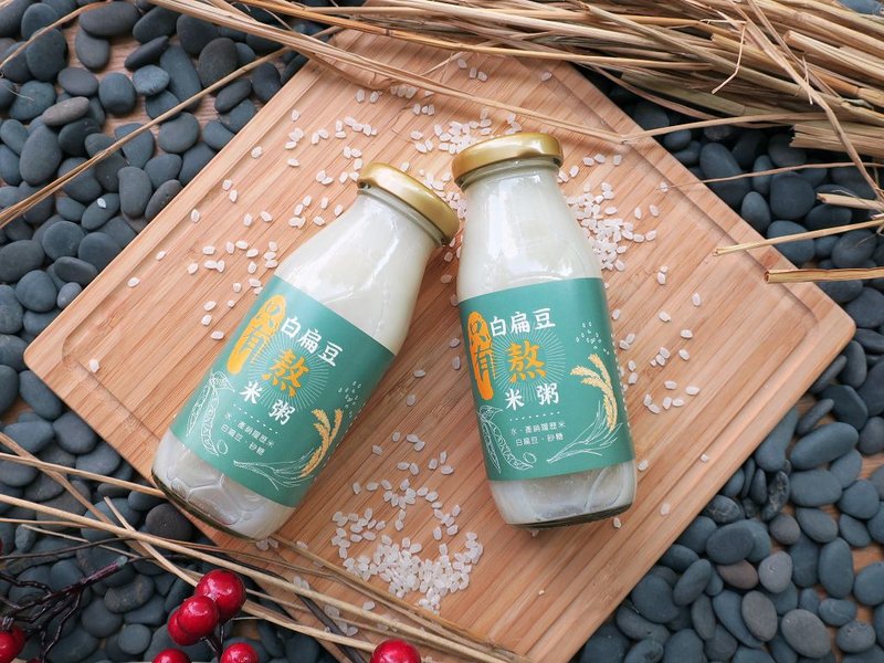 有心-只有白扁豆熬米粥 200ml/瓶 - 谷物麦片 - 新鲜食材 