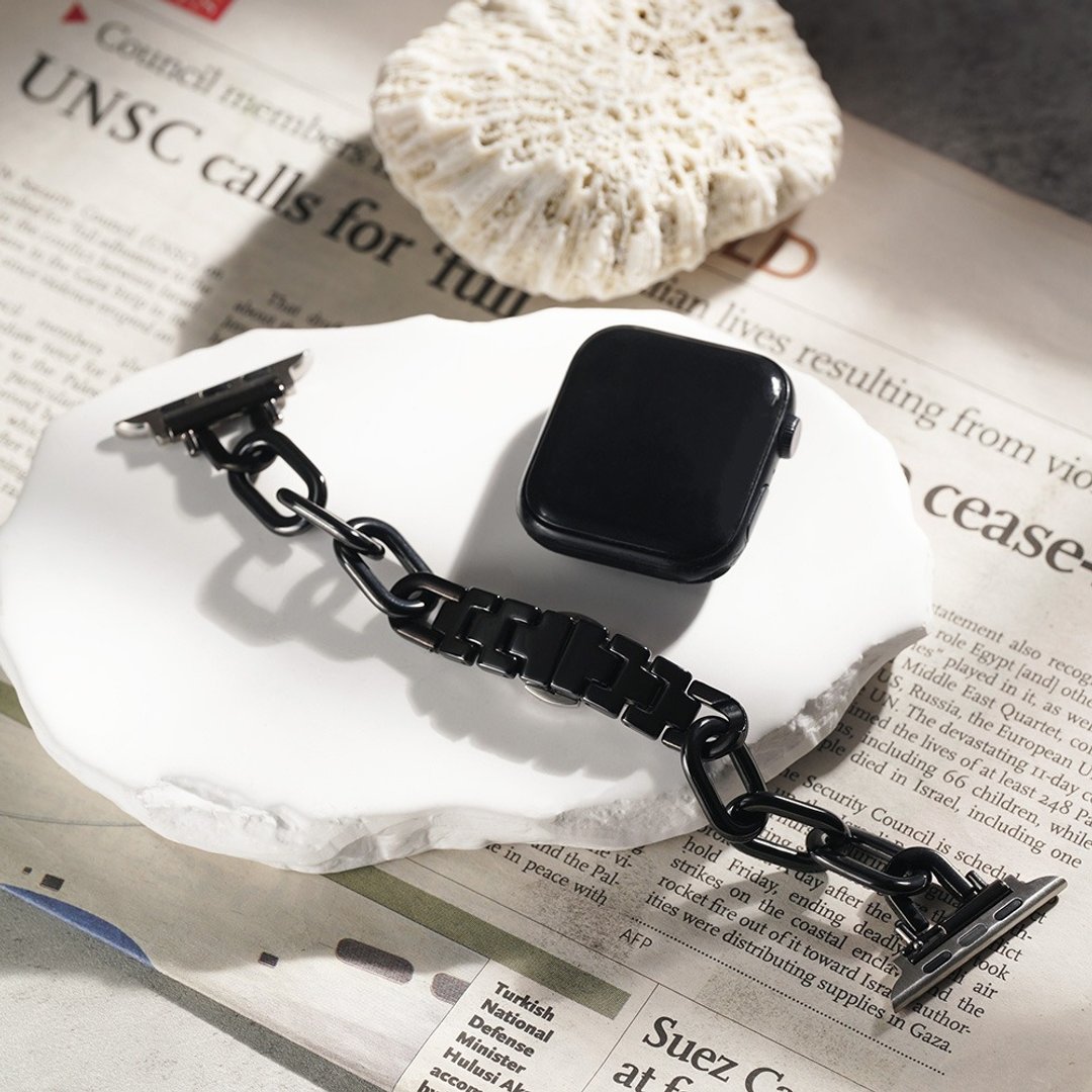 Apple watch - 质感陶瓷拼接单链 - 表带 - 陶 