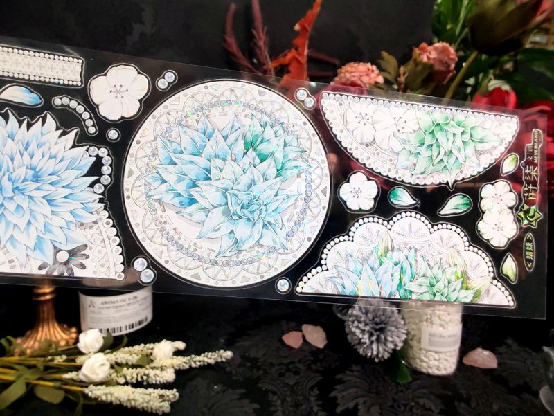 *NeverLand手帐公社* 原创设计PET胶带 婧姝 - 纸胶带 - 塑料 