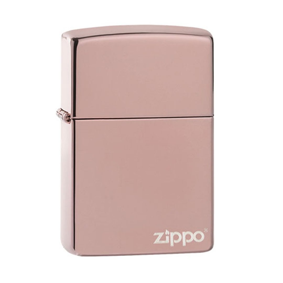 ZIPPO 玫瑰金防风打火机 49190ZL 高抛光 生日礼物 - 其他 - 铜/黄铜 粉红色