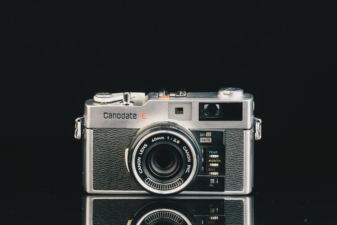 Canon Canodate E #3292 #135底片相机 - 相机 - 其他金属 黑色