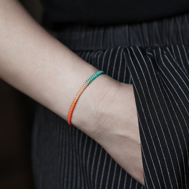 moorigin 鞠染编绳 | 缤纷色系 | 可定制手绳脚绳・可洗澡不掉色 - 手链/手环 - 其他材质 