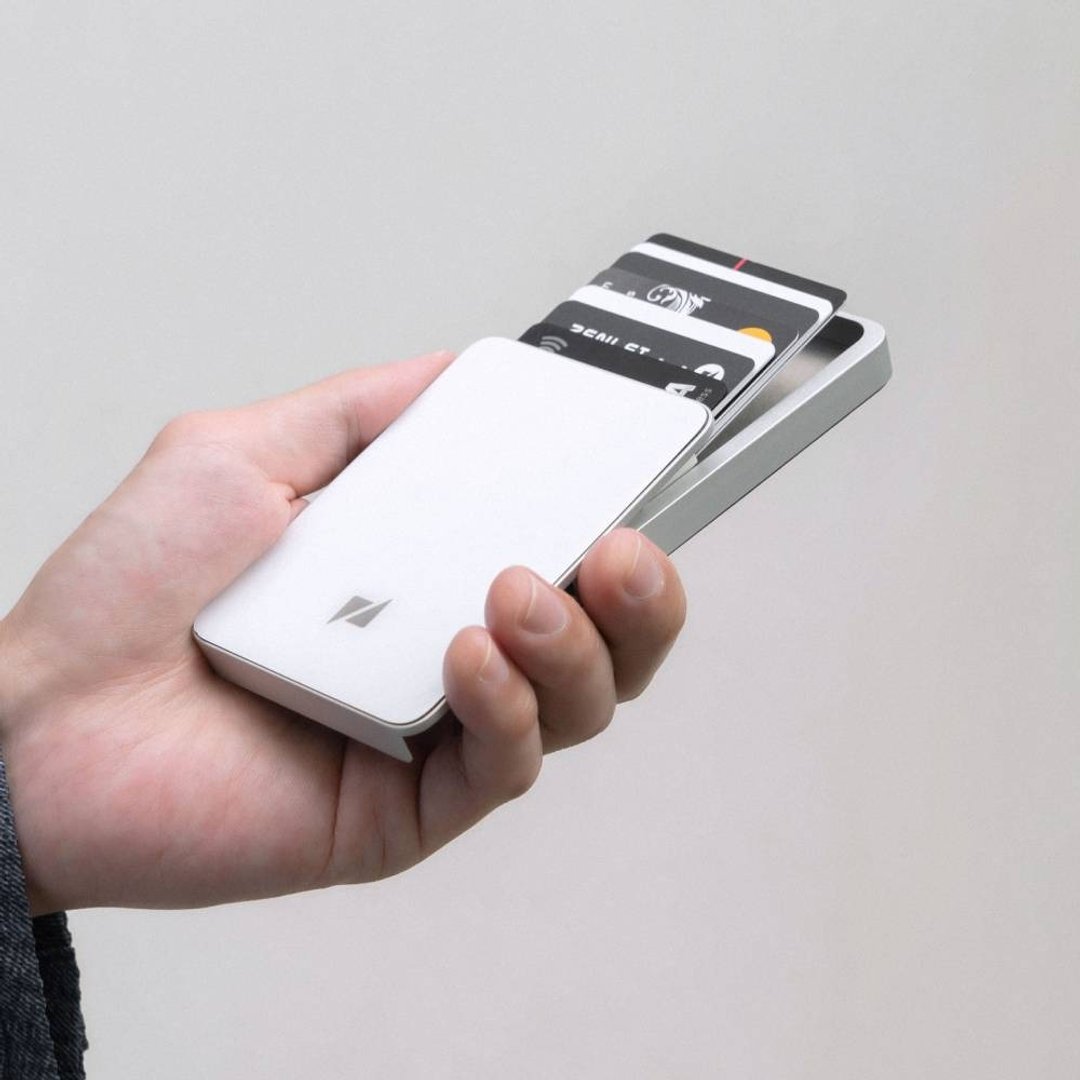 Zenlet 3 plus RFID 防盗行动钱包 双面直觉感应 - 皮夹/钱包 - 铝合金 灰色