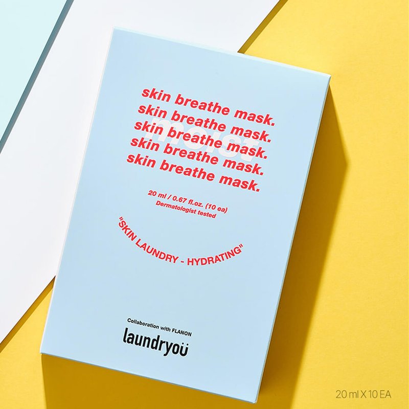 Laundryou 活颜透气保湿面膜 - 面膜/冻膜 - 浓缩/萃取物 透明