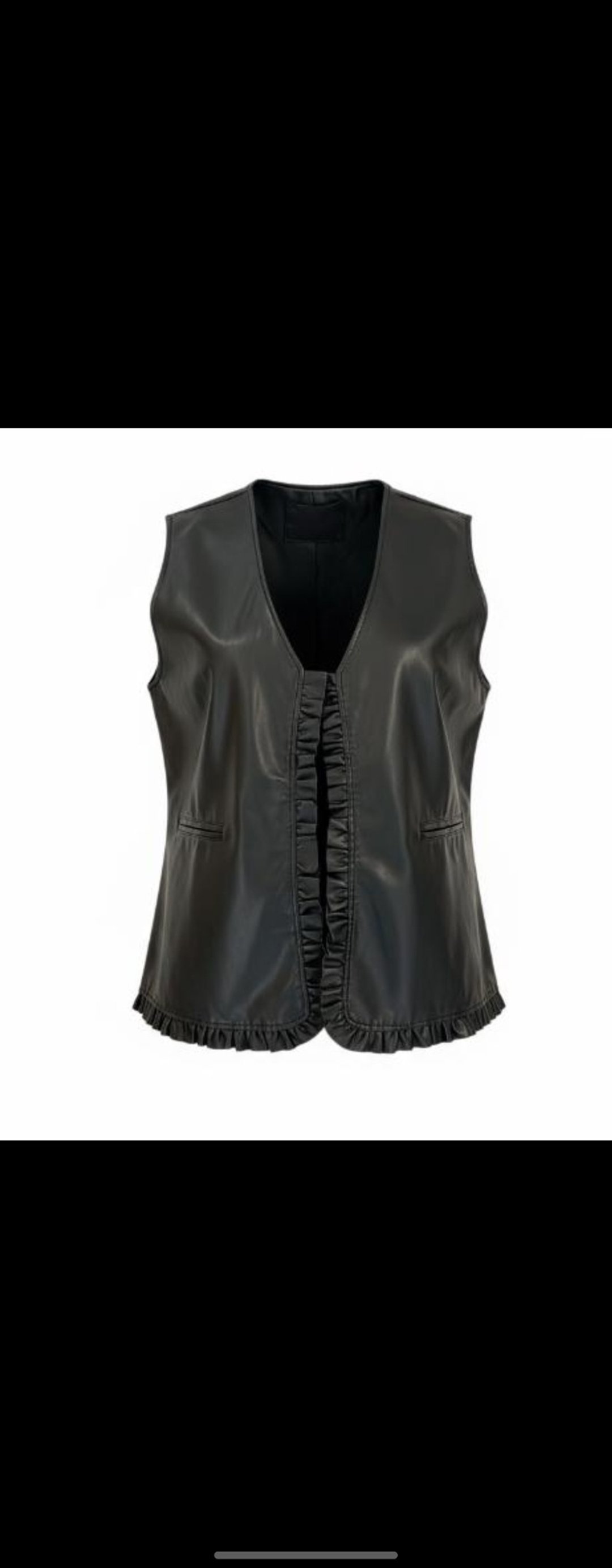 2025fw pu jacket - 女装背心 - 其他材质 