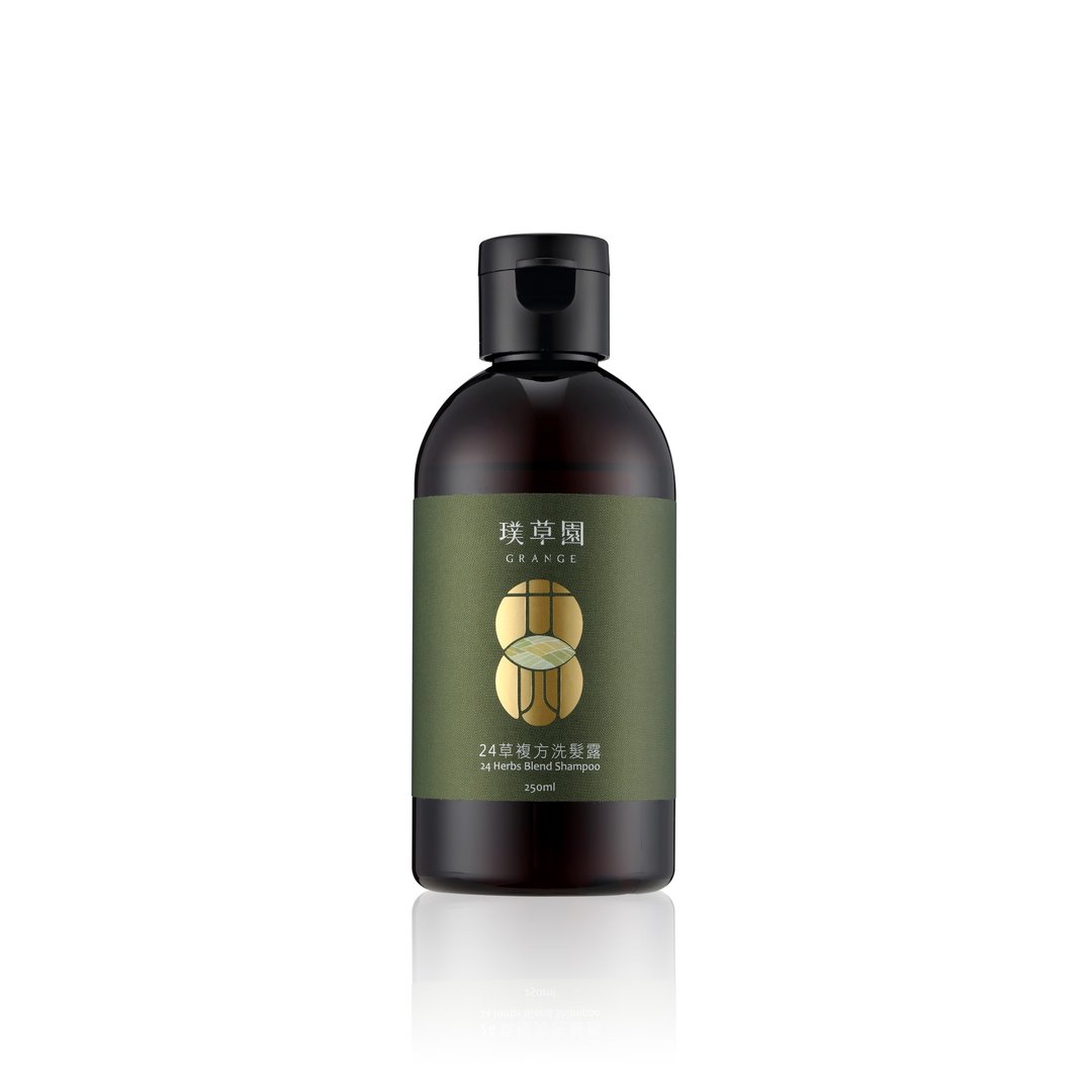 24草复方洗发露250ml－适合一般头皮 敏感头皮发质 - 洗发用品 - 植物．花 