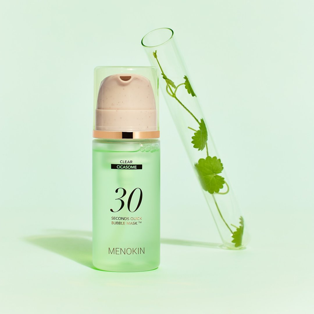 【纯素护肤品】MENOKIN 30 秒免洗泡泡剔透纾缓面膜 - 面膜/冻膜 - 浓缩/萃取物 白色