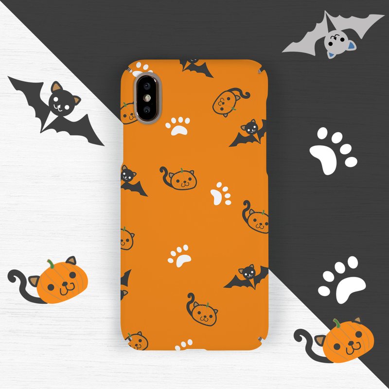Kittyloween Orange - Phone Case - 手机壳/手机套 - 塑料 橘色