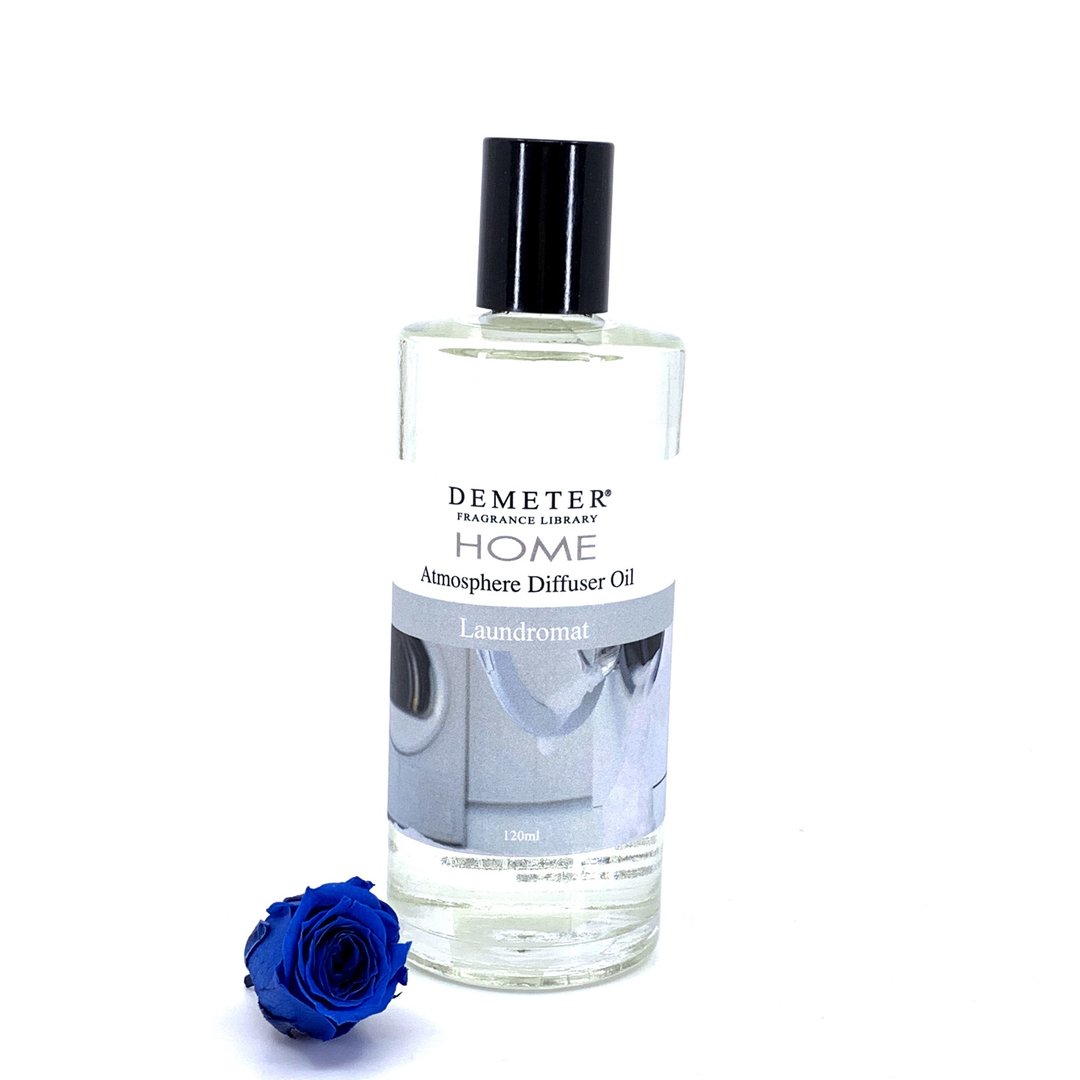 【Demeter气味图书馆】洗衣间 扩香120ml 含扩香竹 - 香薰/精油/线香 - 玻璃 蓝色