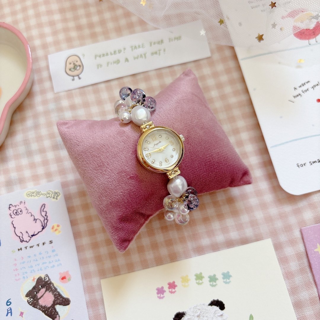 考试手表 Tear Drop Bracelet Watch 美国泪珠手链表 女装 - 女表 - 其他材质 蓝色