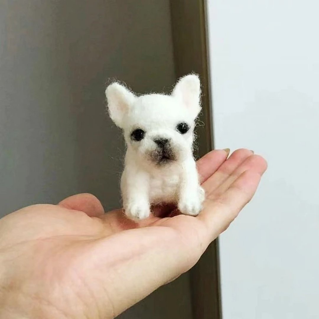 定制 逼真犬 毛孩 宠物 犬 羊毛毡 娃娃 似颜绘 纪念 狗狗 k4 - 玩具 - 羊毛 多色