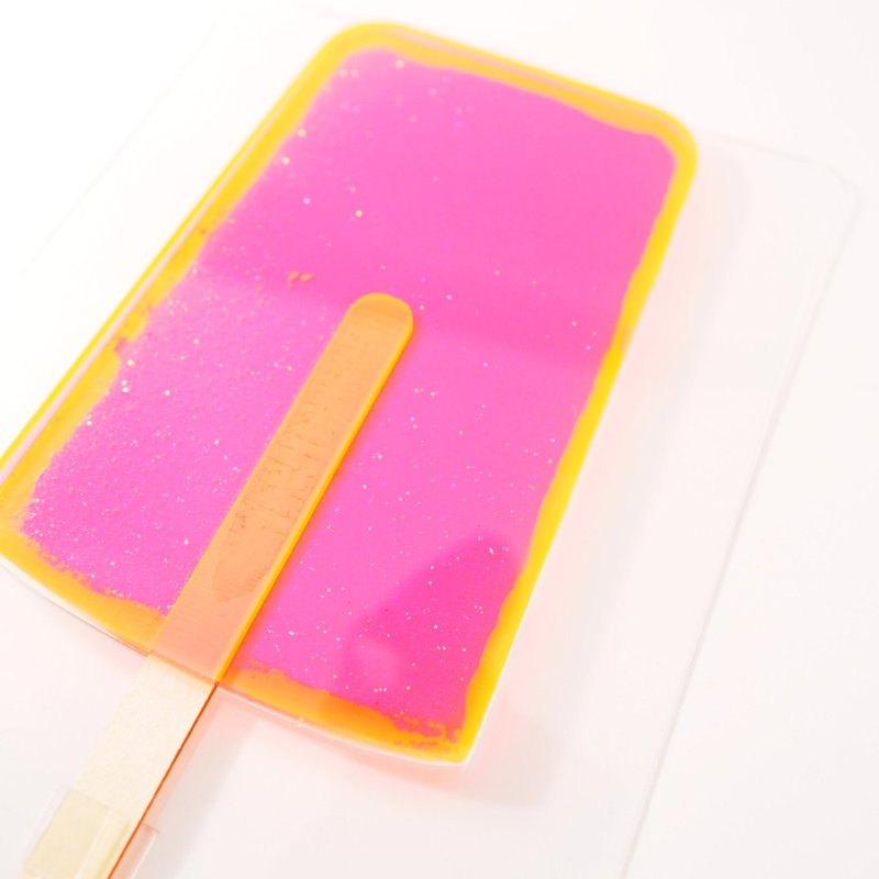 萤光冰棒卡片【Hallmark-Signature经典手工卡片 生日祝福】 - 卡片/明信片 - 纸 粉红色