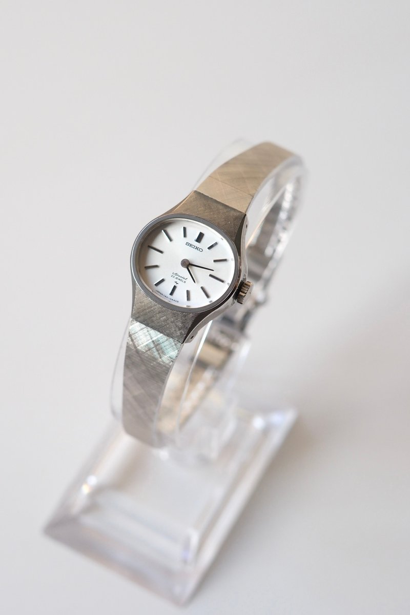 Seiko(全新库存)中古表/复古时钟/时钟/老表/vintage watch/女表 - 女表 - 不锈钢 银色