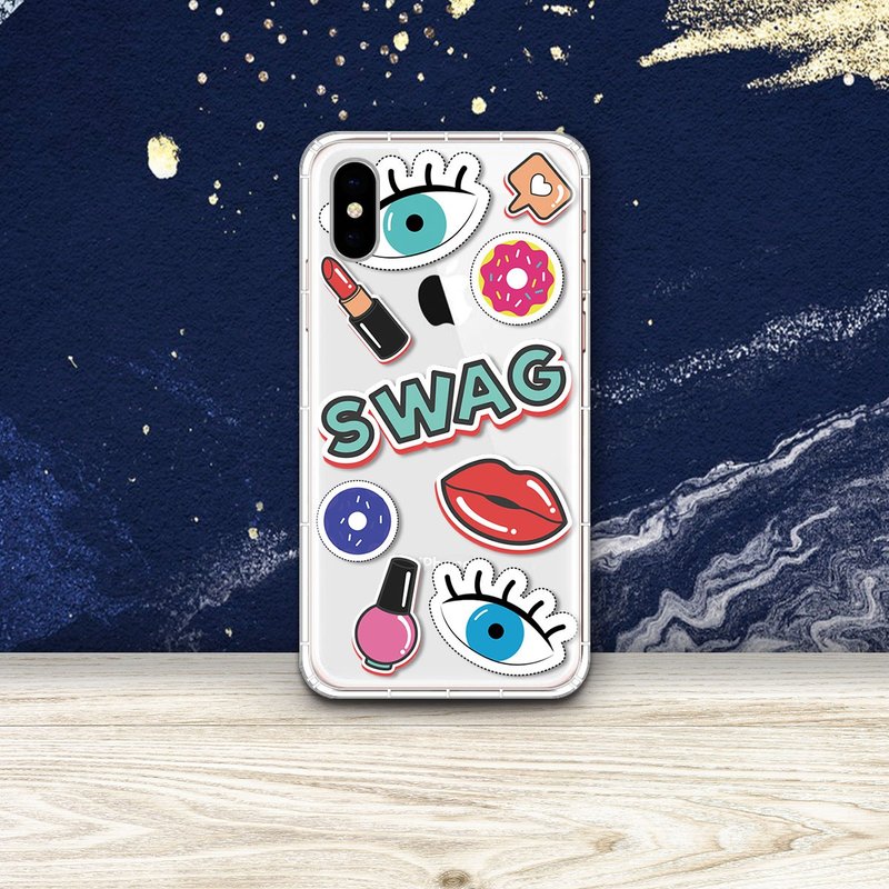 CreASEnse 立体浮雕空压壳防摔壳手机壳-支援各品牌全机种 - 手机壳/手机套 - 硅胶 多色