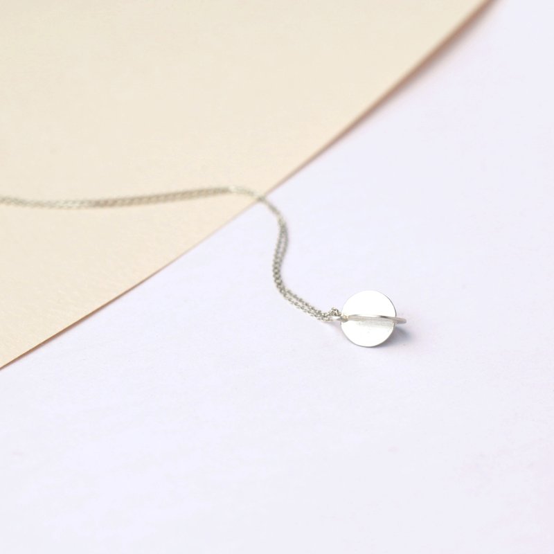 wuwu cross-type 项链 - 项链 - 纯银 银色