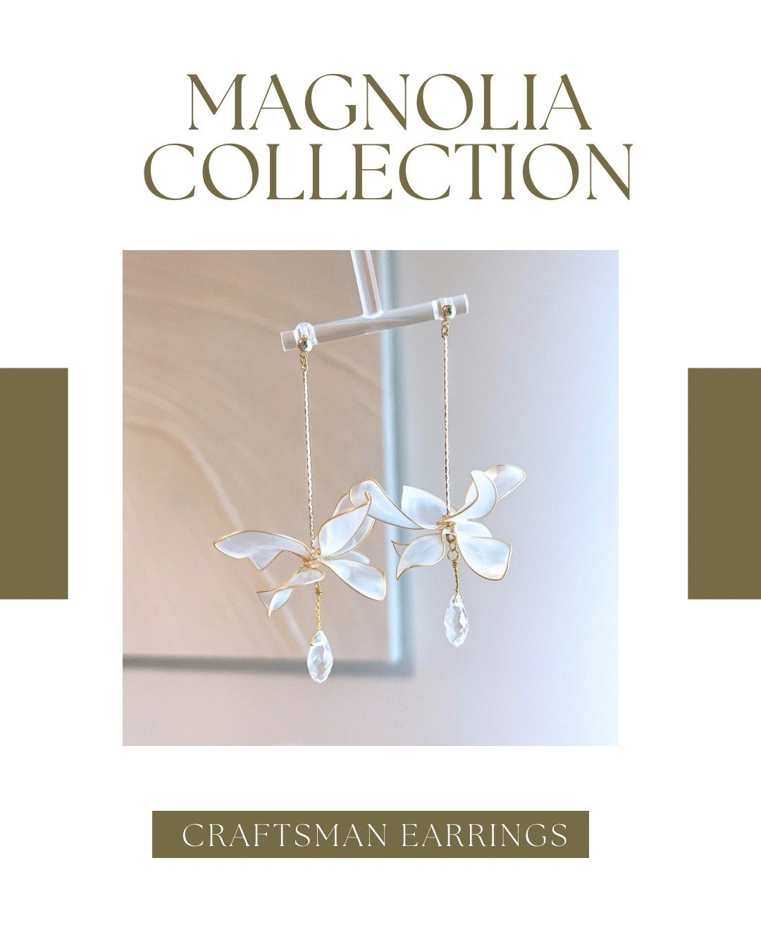 LVJ046 晨露花蝶 Dewkissed Petal Butterfly Earrings 新娘耳环 - 耳环/耳夹 - 其他金属 