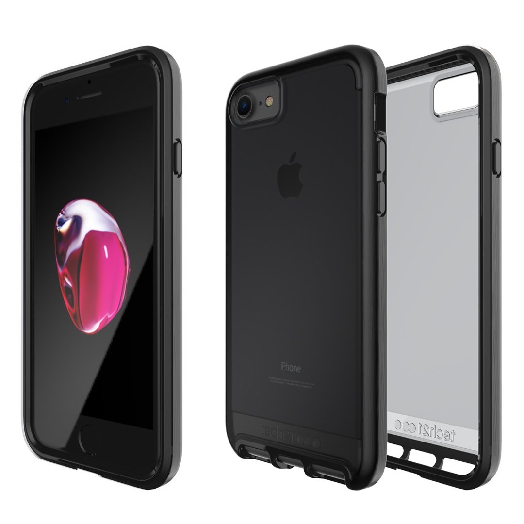Tech21 英国超冲击 Evo Elite iPhone 7 防撞软质保护壳 - 黑 - 手机壳/手机套 - 其他材质 黑色