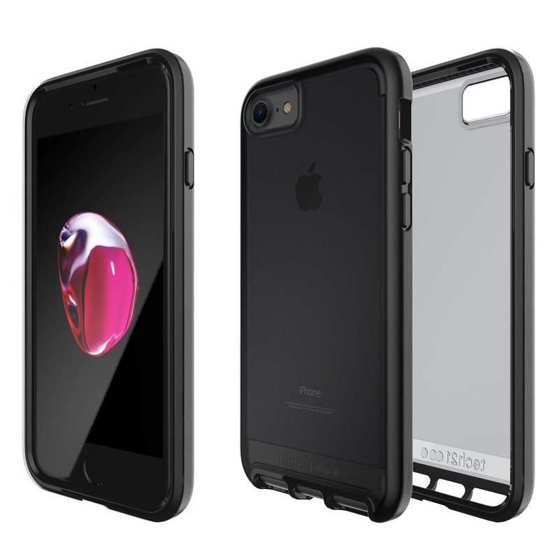 Tech21 英国超冲击 Evo Elite iPhone 7 防撞软质保护壳 - 黑 - 手机壳/手机套 - 其他材质 黑色
