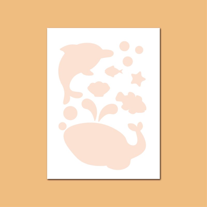【订制】透明静电贴 - 墙贴/壁贴 - 塑料 